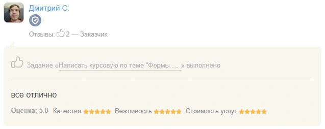 Оригинал отзыва Дмитрий С.: все отлично